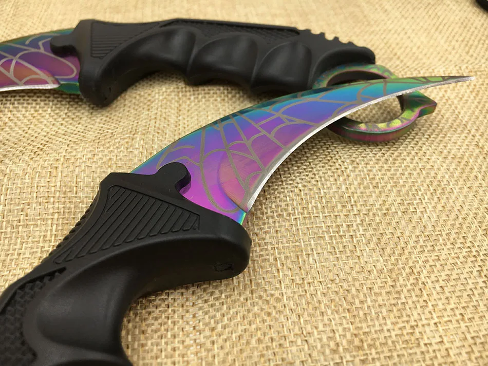 CS Go Counter Strike Коготь Karambit Ножи Средства ухода за кожей Шеи с оболочкой зуб тигра
