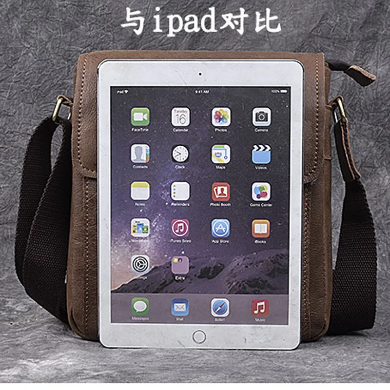 Aetoo новый ретро коровьей мужчины сумка Повседневная почтальон ручной работы