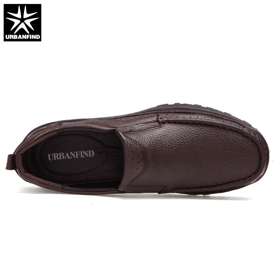 URBANFIND/Мужские модельные туфли из натуральной кожи; большие размеры 38-48; высококачественные мужские деловые оксфорды в деловом стиле; 2 стиля