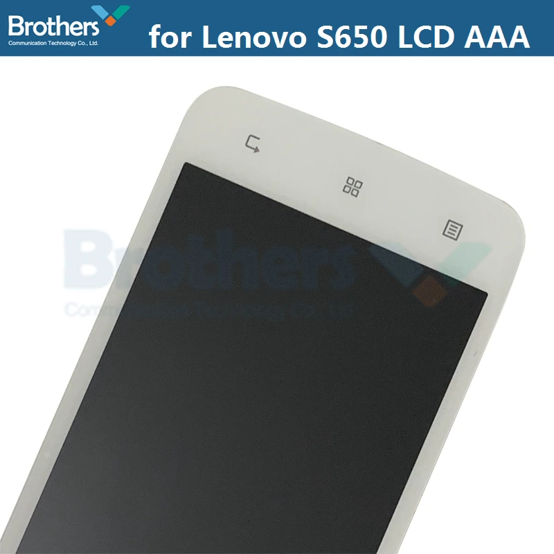ЖК-экран для lenovo S650 ЖК-дисплей сенсорный экран дигитайзер ЖК-сборка Замена