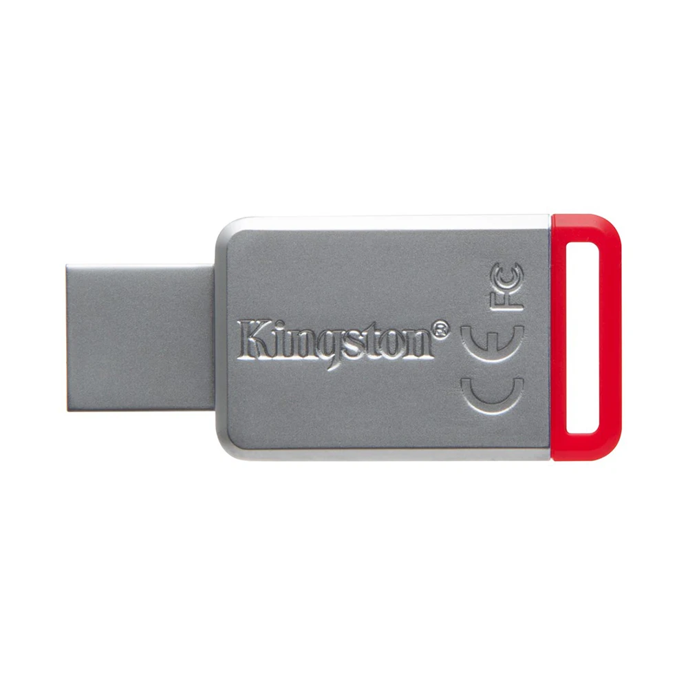 Kingston technology DataTraveler 50 32 ГБ 3 1 (3 0 Gen 1) разъем usb type A монолитный красный серебристый|USB