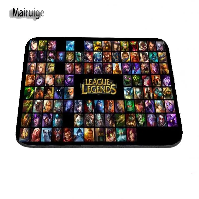 League of Legends Computer Gaming Mouse Pad Gamer Play Mats Customization Supported Decorate You Desk 18*22/25*20/29*25*2cm | Компьютеры и