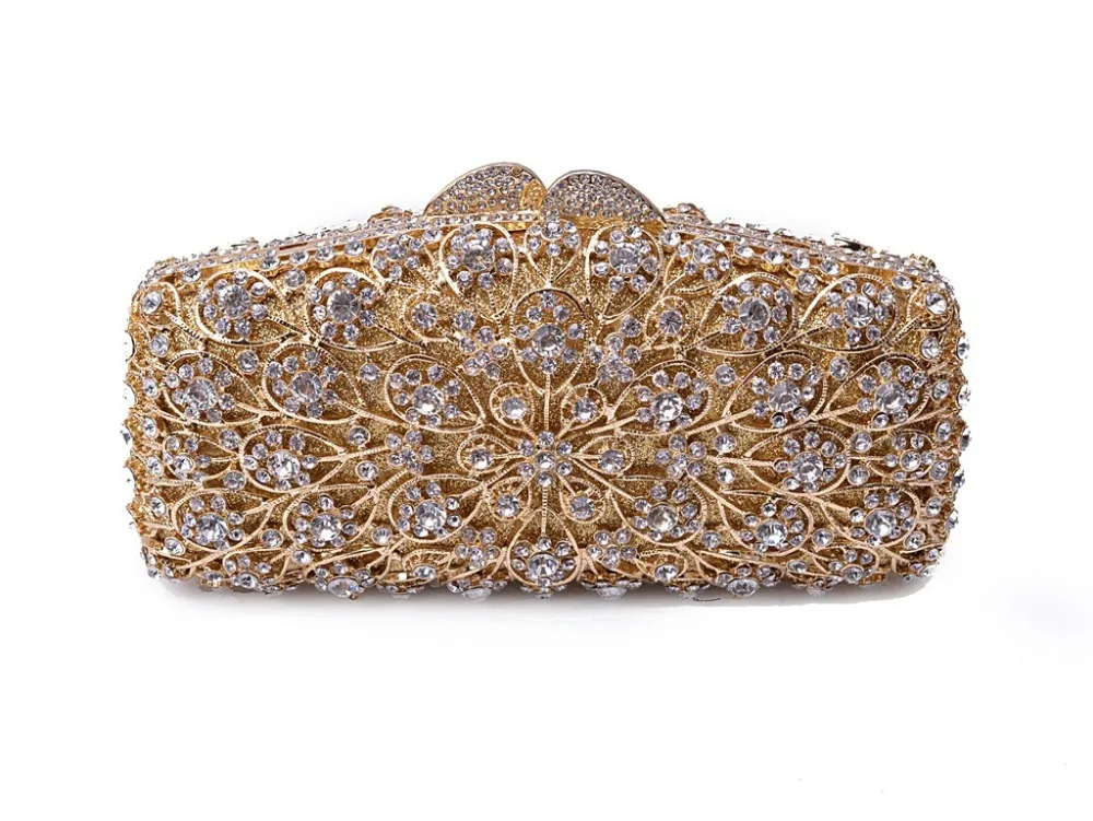 Новинка Женская Роскошная женская сумка со стразами ручной работы с