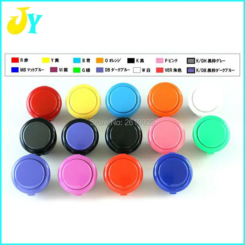 Sanwa Джойстик JLF-TP-8YT с 6 OBSF-30 кнопками 1 GT-Y Восьмиугольные ворота для аркадной игры jamma комплект MAME части