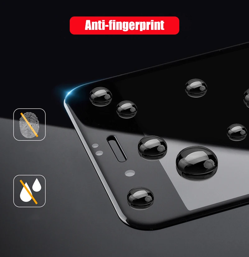 2.5D Закаленное стекло для iPhone X XS Max XR 8 7 6 6S Plus 5 5S SE Защитная крышка экрана защитная