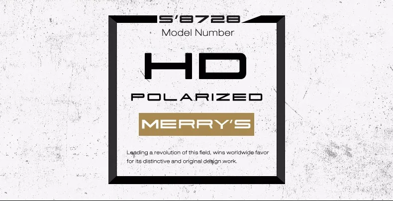 MERRYS дизайн Для мужчин Классические брендовые солнечные очки HD поляризованные Алюминий солнцезащитные очки Роскошные оттенки UV400 S8728