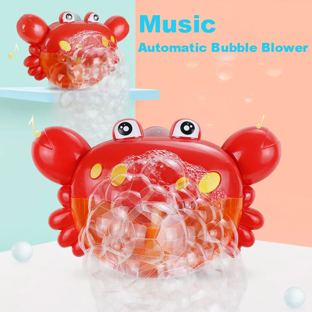 2019 новый мультфильм краб автоматическая машина пузыря ванная комната создатель