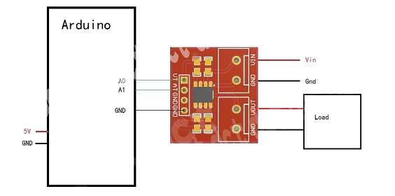 1* Напряжение тока сенсор voage сенсор ток сенсор модуль для Arduino тестер напряжения тока 5 В DC 3-25 в 0-3A доска# Hbm0286