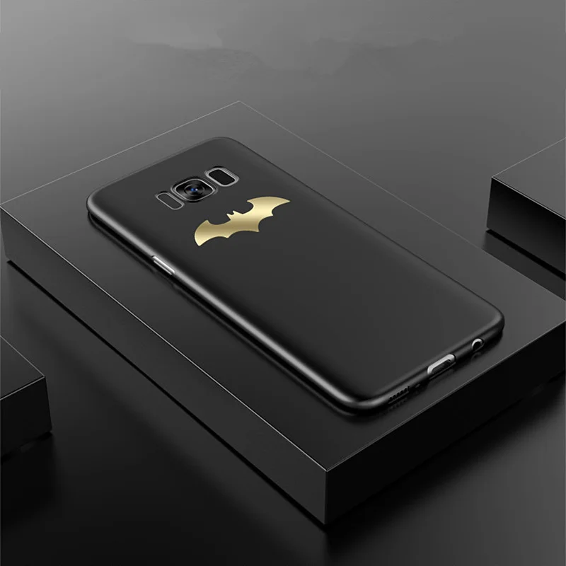 S10E S10 Lite Bat Symbol Hard Case For Samsung Galaxy Note 10 9 8 S8 S9 Plus Cases Ultra-thin Slim Phone Full Back Cover | Мобильные