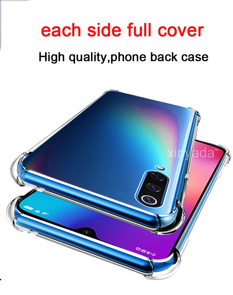 Clear Soft Silicone TPU Bumper Case For Samsung Galaxy M10 M20 M30 A10 A30 A50 A40 A70 A20 A60 Air Cushion Cover Shell | Мобильные
