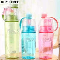hometree multifunction spray water bottle portable bottles outdoor sports gym drinking drinkware water bottles 400ml600ml h706