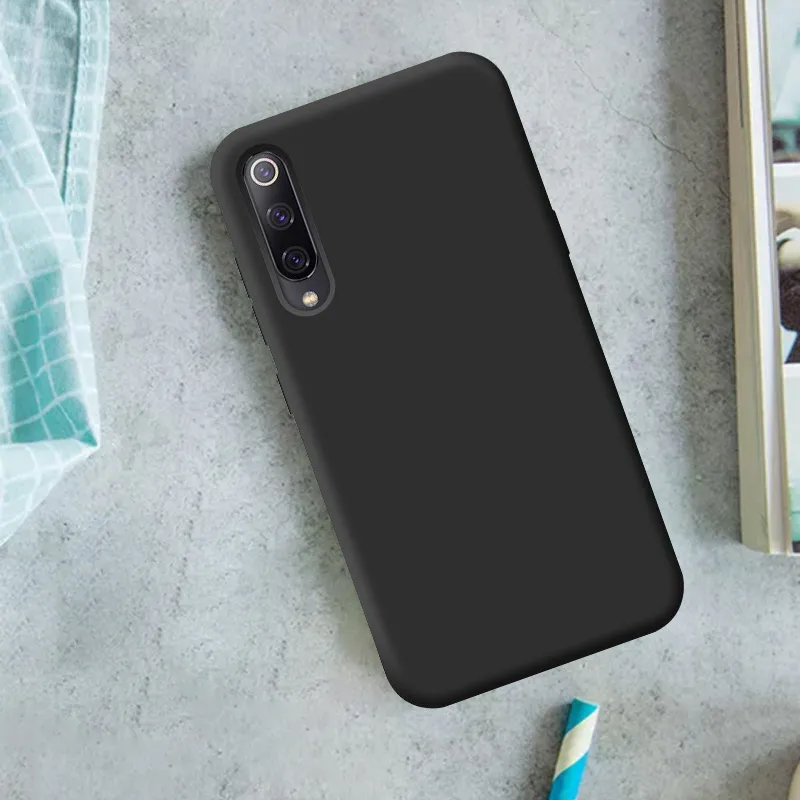 For Samsung A50 Case Liquid Silicone Phone Case For Samsung Galaxy A50 A70 A30 A40 A60 A20 M40 A51 A71 Cover Candy Shockproof