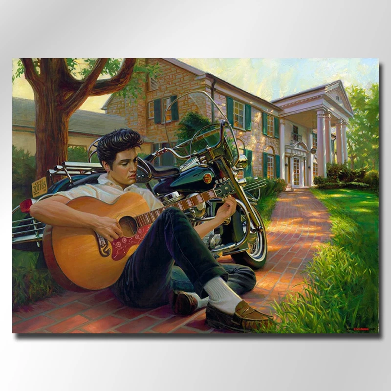 

Алмазная живопись Elvis Presley 5D с полным заполнением, картина «супер звезда», вышивка крестиком, 5D домашний декор, подарки