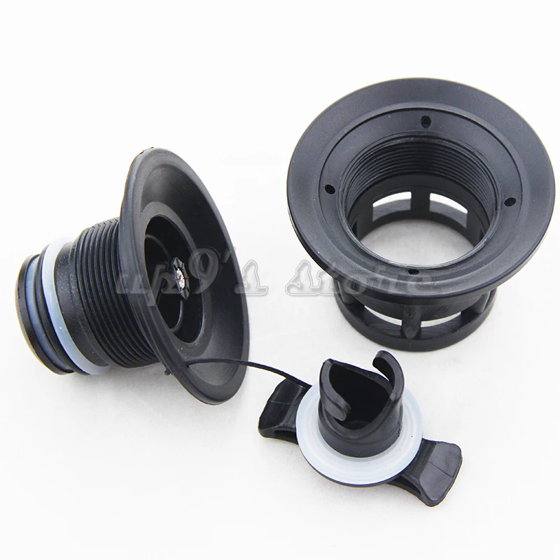 2 шт. двойное уплотнение серый/черный цвет яркий воздушный клапан для надувной