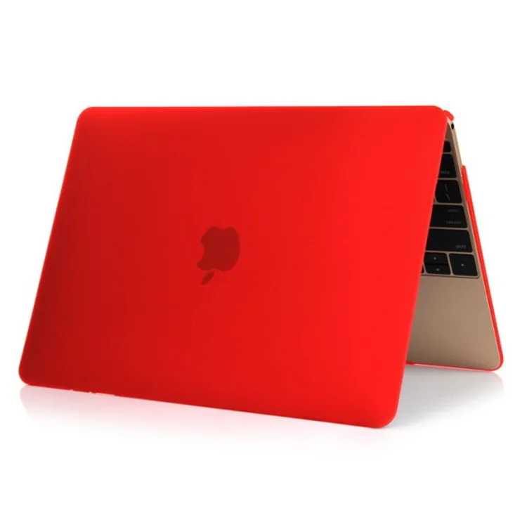 Горячие МАТОВЫЕ ПРОРЕЗИНЕННЫЕ Кристальные поверхности жесткий чехол для Macbook 12