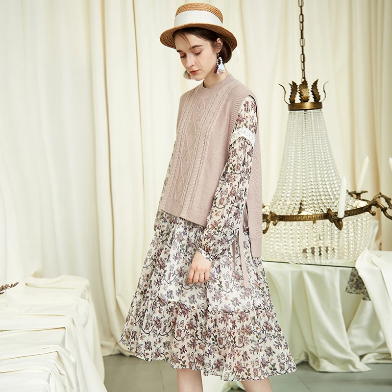 ARTKA 2018 Осень Зима Новый женский винтажный вышитый завязанный бант галстук