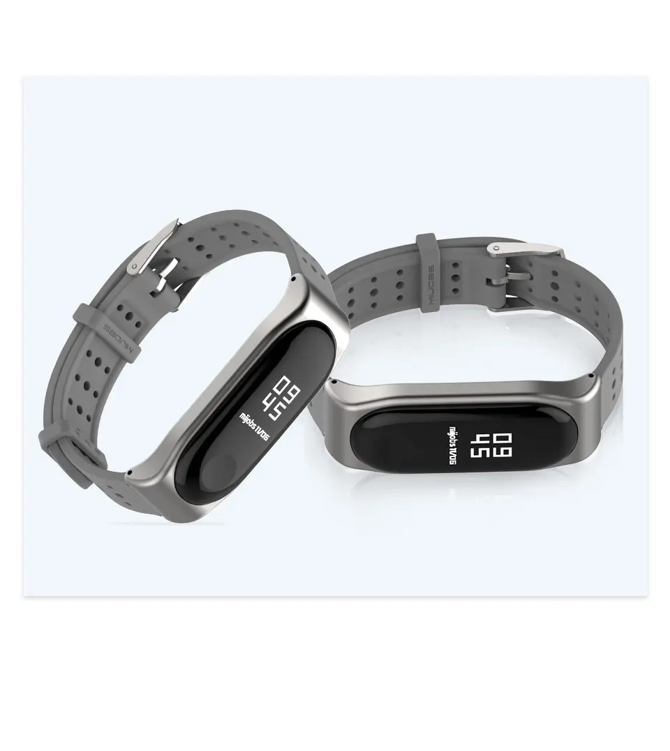 Mi jobs силиконовый ремешок для Xiaomi mi Band 4 3 ремешок для часов браслет для Xiaomi mi band 3 Браслет Смарт-часы ремешок mi Band 4 ремешок