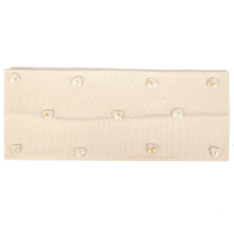 Beige Geebro Женская повязка на голову из хлопка, Золотая фольга, модная женская повязка на голову, эластичная повязка на голову, обертывание s, аксессуары, плоская повязка на голову для йоги DZ775 - Цвет: Beige