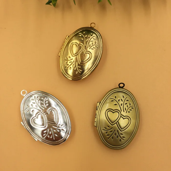 10 шт. 26*41 мм Металлическая Медь Античная бронзовая Щетка KC Золотой Серебристый