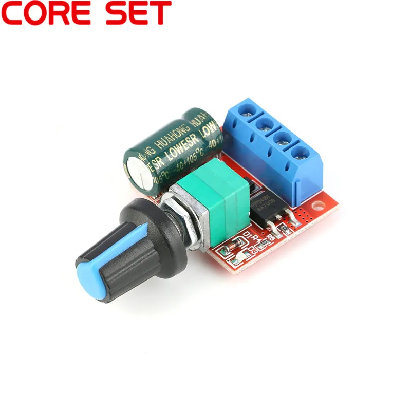 Мини PWM DC мотор Скорость Управление Модуль 4 5 V 35 5A 90 W контроль регулятора