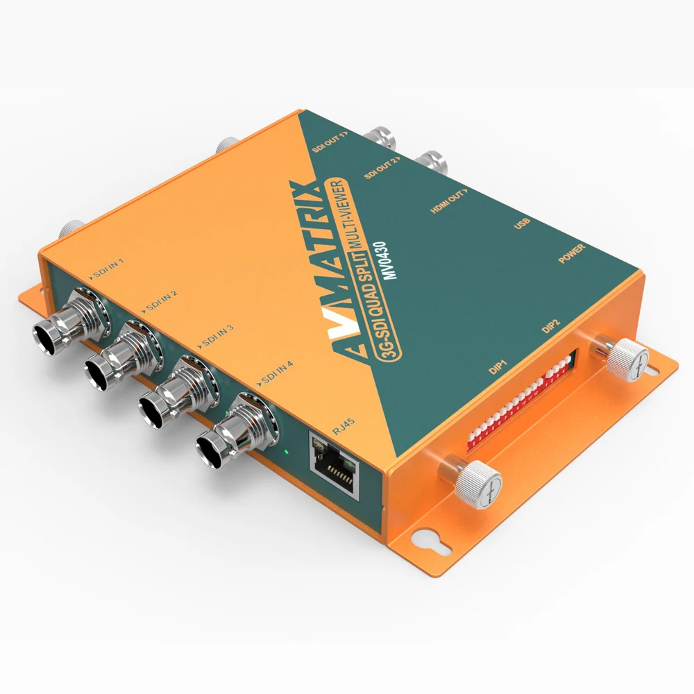 AVmatrix SDI в Преобразование HDMI для монитора HDMI, AVmatrix MV0430 3G-SDI масштабируемый конвертер и мультипросмотрщик для SDI монитора