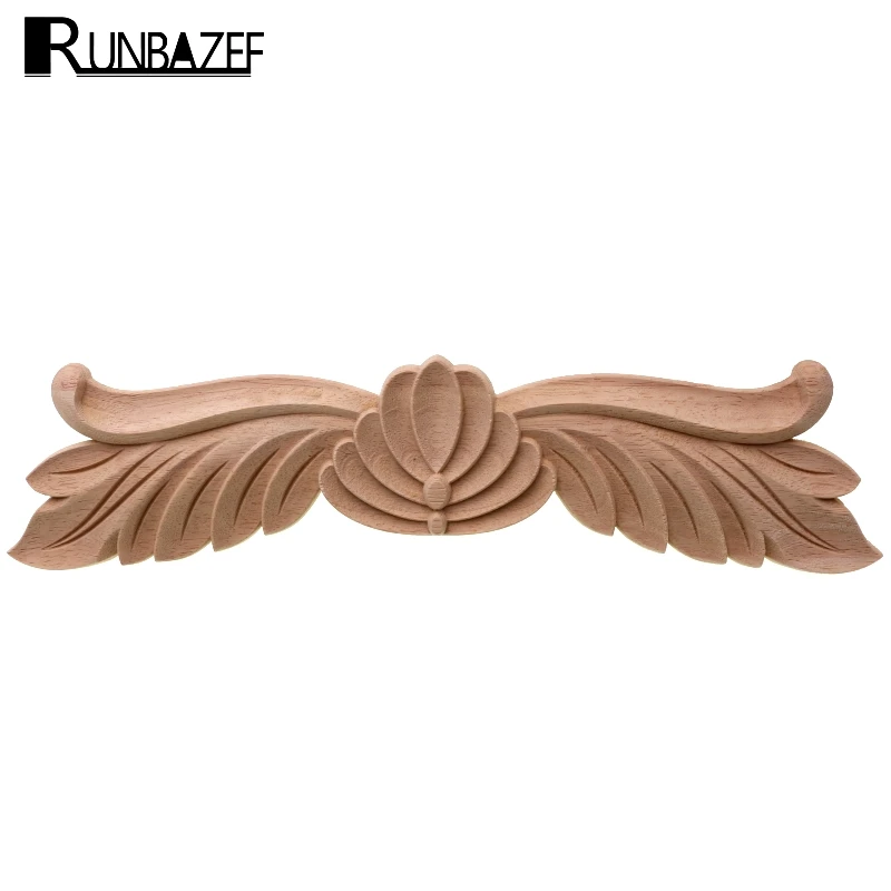 Деревянный декор RUNBAZEF для мебели из натурального дерева|ornaments figurines|ornamental