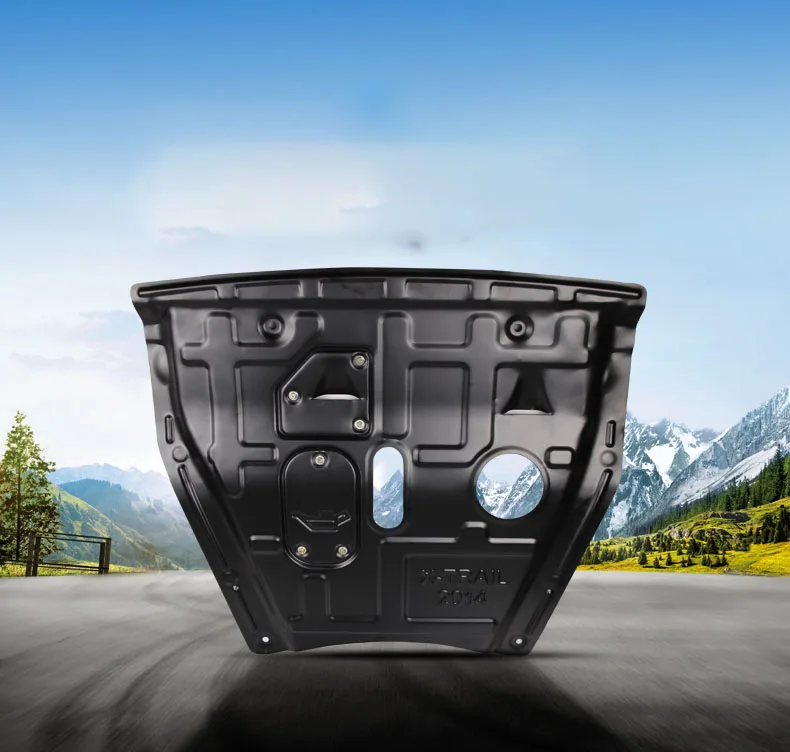 Для Nissan X trail T32 X-trail- Автомобильная защита двигателя стальная перегородка двигателя авто поставки