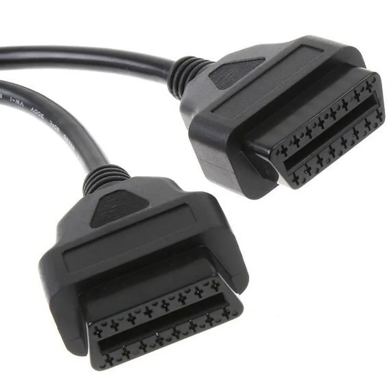 Новейший OBD2 разъем для GM 16 Pin адаптер 16Pin диагностический кабель 30 см 1-2 OBD II