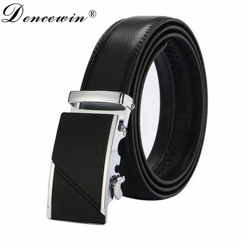 Мужские ковбойские ремни из натуральной кожи с металлической автоматической