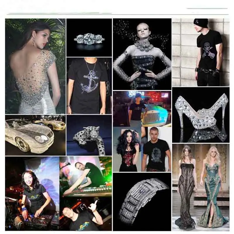 DMC исправление страсс цитрин смешанные размеры SS6 SS10 SS16 SS20 SS30 720 шт. мотивы для