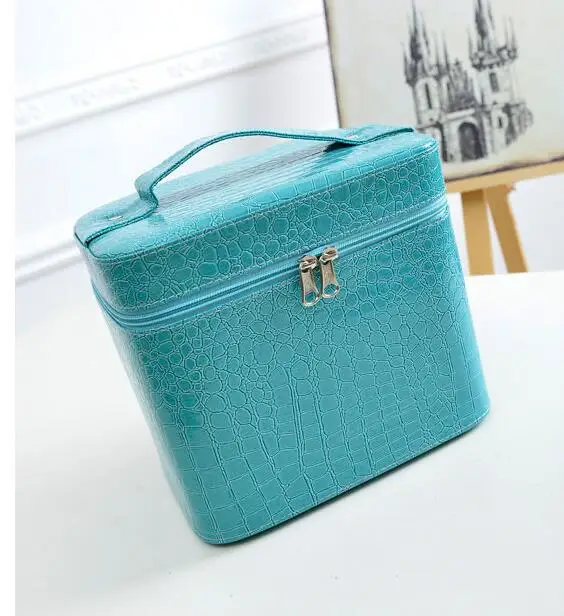 ПУ Большая вместительная женская косметичка 2 размера модная дорожная косметичка Органайзер Повседневный косметичка Розовые Красивые Чехлы