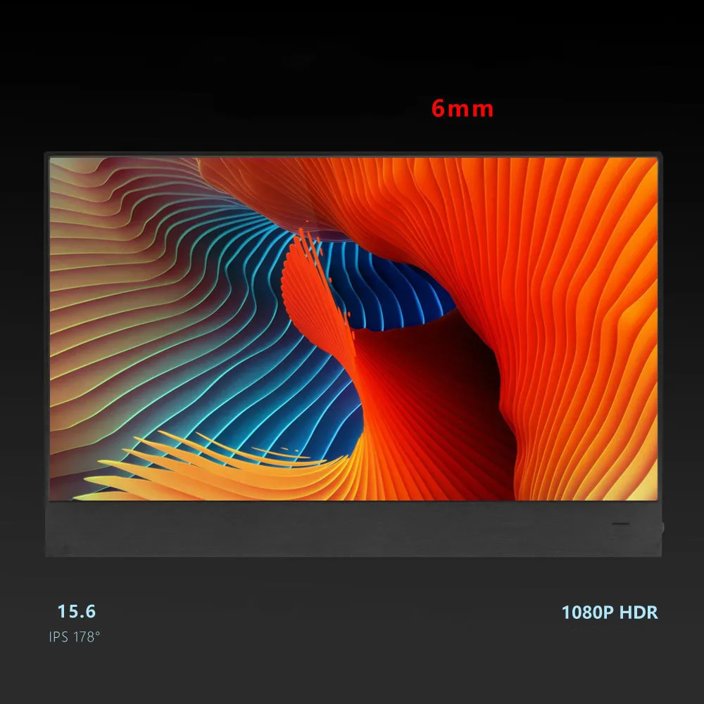 Новинка 15,6 дюйма 2K Портативная Цифровая фоторамка HDMI 1080P ips lcd светодиодный дисплей для Raspberry Pi