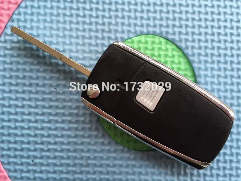 Чехол для Fiat SIENA PALIO PUNTO Keys 1 кнопка необработанное Латунное лезвие тип пульт