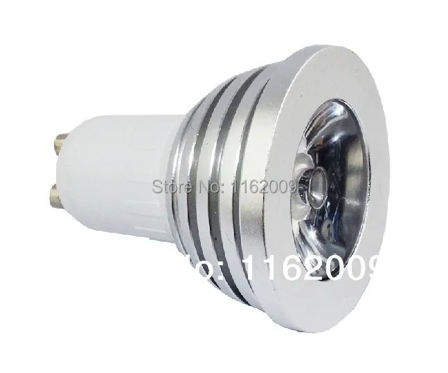 E27 E14 GU10 3 Вт 85 В ~ 265 RGB 16 цветов светодиодный прожектор лампа с ИК-пультом