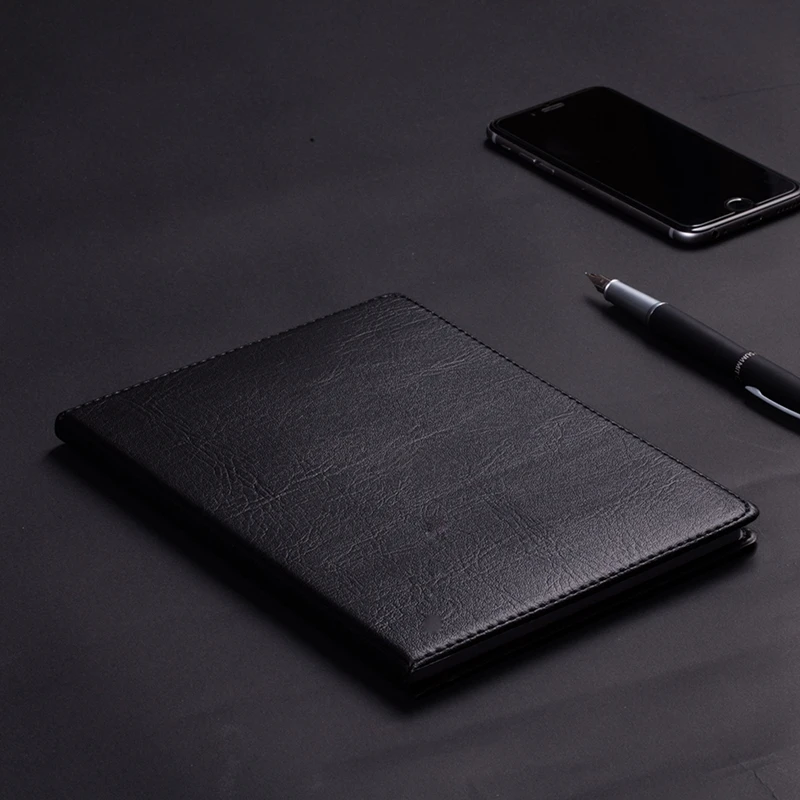 Деловой блокнот Deli 7901 из искусственной кожи с функцией Face Note book общий размер 16k 18k