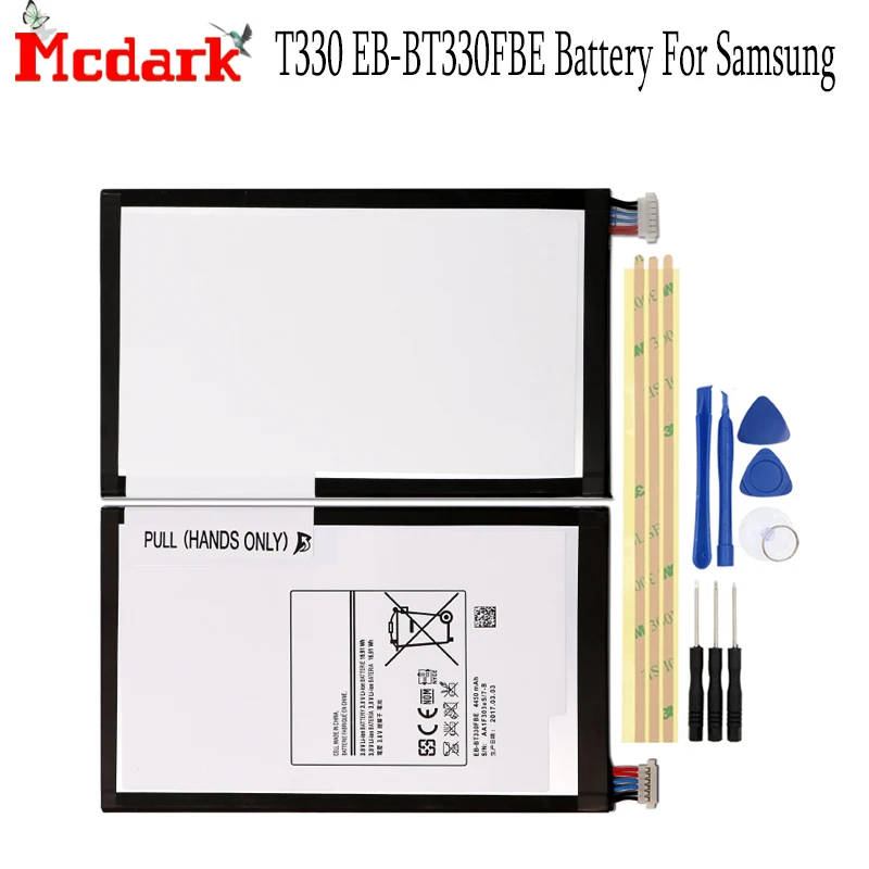 Для Samsung Galaxy Tab 4 8 0 EB BT330FBE SM T330 T331 T335 T331C планшет запасная аккумуляторная батарея