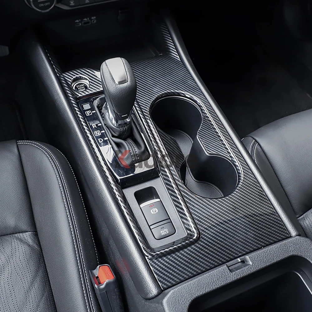 Для Nissan Altima карбоновое волокно коробка переключения передач автомобиля панель покрытие стикер для отделки полосы гарнир интерьерные аксессуары
