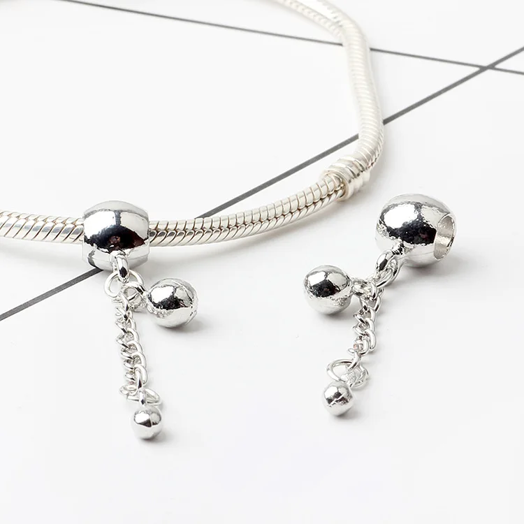 Новое поступление Длинные европейские шаровые цепочки массивные подвески