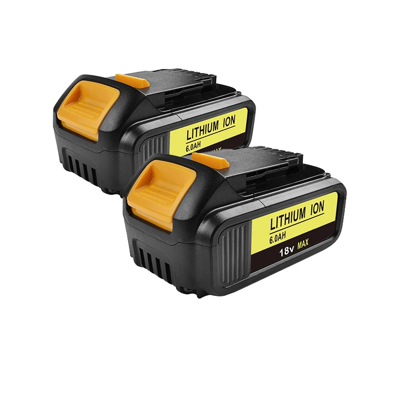 Bonacell 2шт 6000 мАч 18В батарея для электроинструмента Dewalt DCB200 DCB181 DCB182 DCB204 2 DCB201