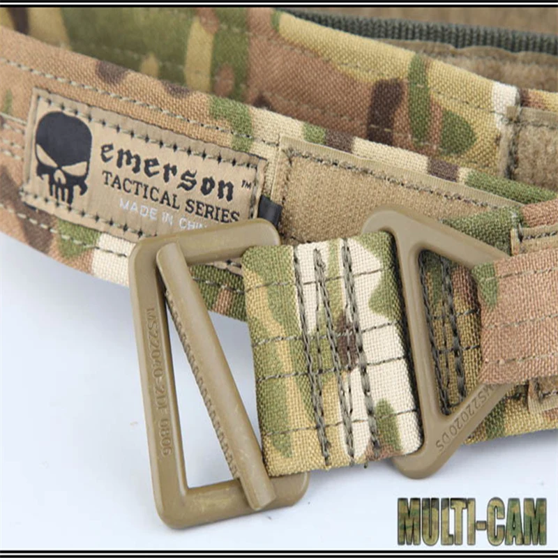 Emersongear CQB rappel тактический ремень для мужчин страйкбол Пейнтбол спортивный военный армейский ремень Мультикам EM5601
