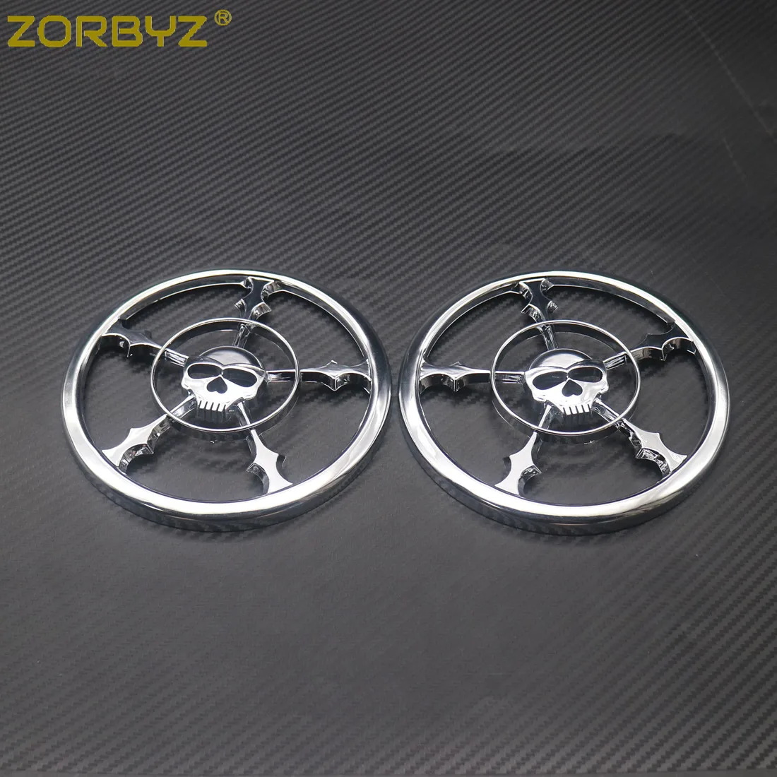 ZORBYZ мотоциклетный хромированный чехол для гриля с отделкой Harley Touring Street Glide 2014