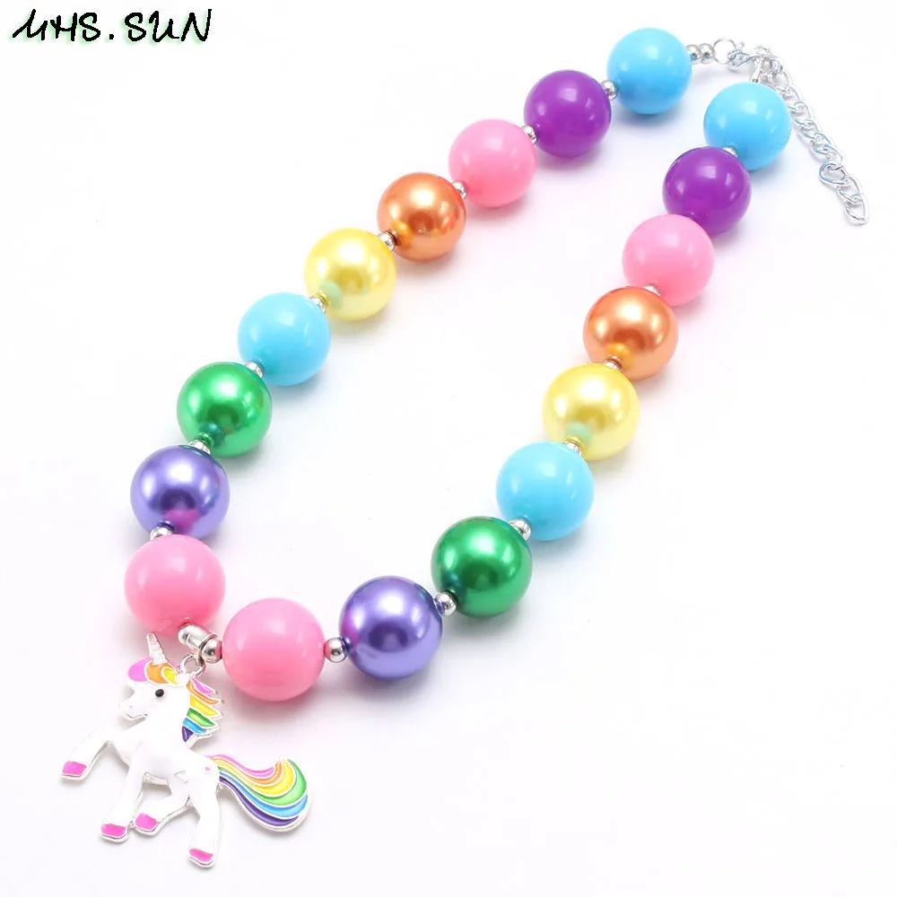 Служба. Защита от солнца Детская Единорог красивое женское ожерелье украшение на