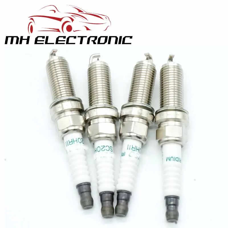 MH ELECTRONIC 4 шт./лот Свеча зажигания SC20HR11 90919 01253 для Toyota IQ YARIS VITZ PASSO XD PORTE COROLLA MATRIX WISH AURIS