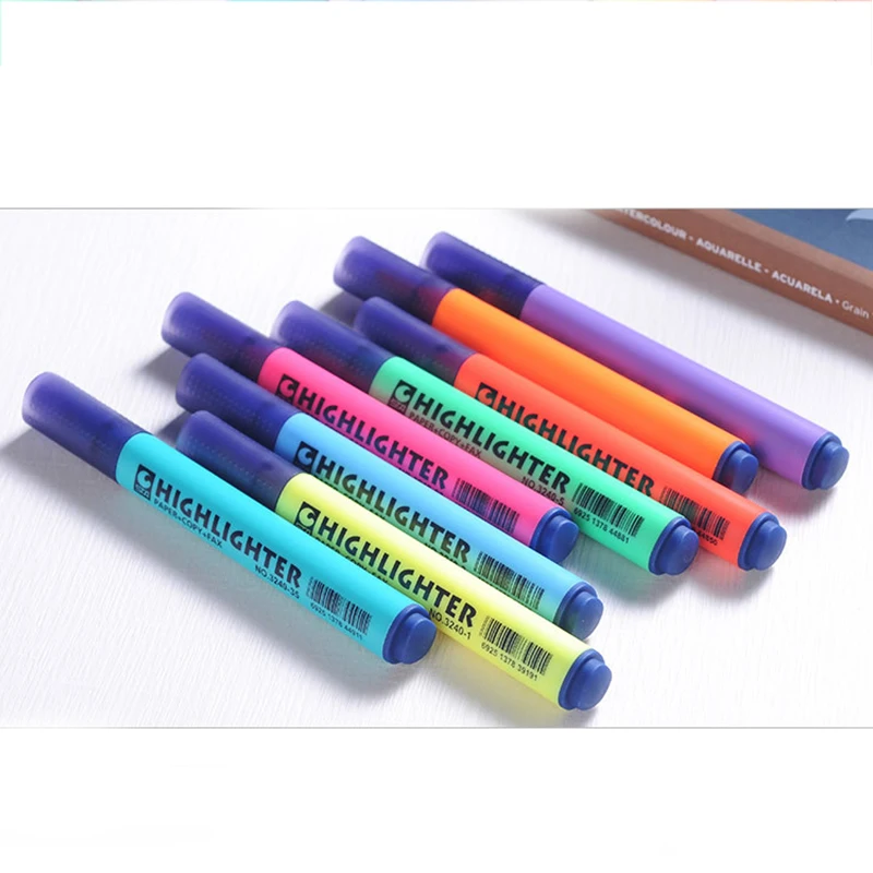Копировальный маркер высокие светлые ручки красный розовый желтый promarkers флуоресцентный эскиз маркеры Кисть ручка Рисование манга анимация товары для рукоделия