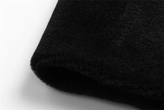 Мужская норковая длинная шуба, утолщенная длинная шуба из искусственного меха, кожаная шуба, зимняя однобортная теплая верхняя одежда размера плюс Ds50770