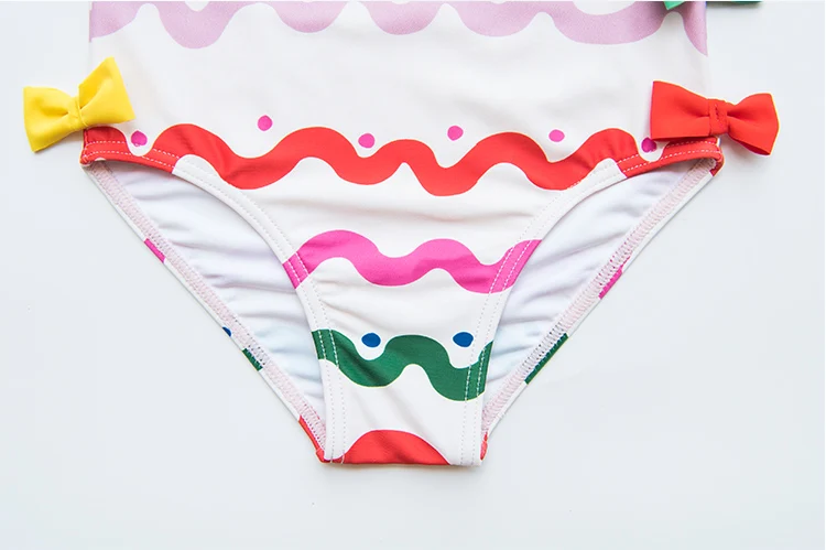 Детские купальники цельнокроеные Купальники для маленьких девочек милое