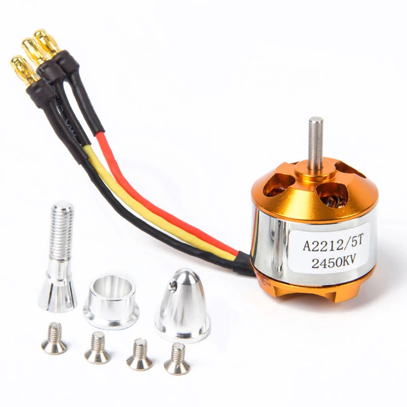 Запчасти для крепления крыла KT двигатель XXD 2450KV + Hobbywing 40A ESC сервопривод 9g
