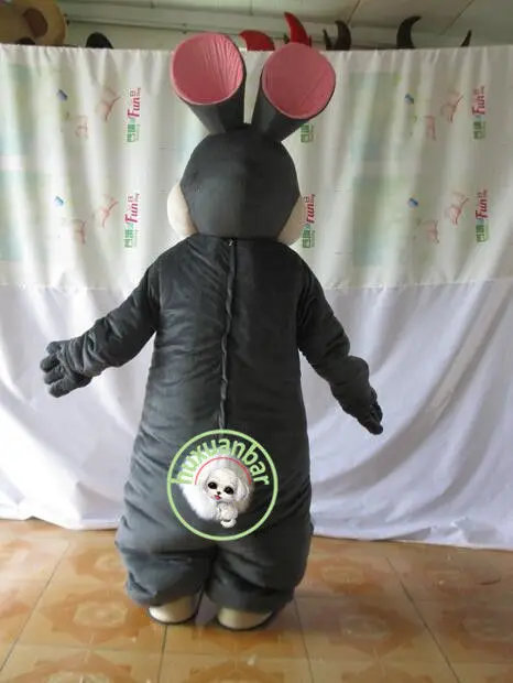 Новый взрослый лучшая продажа милый высокое качество черный Пасхальный кролик