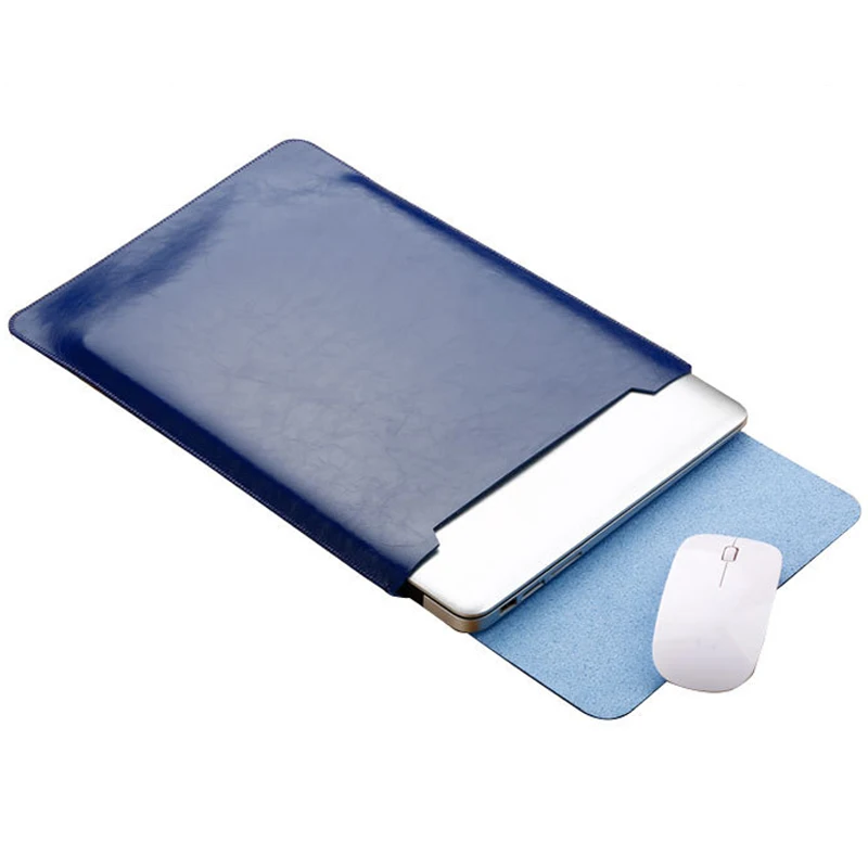 Чехол для мыши чехол ноутбука Xiaomi Macbook Air 11 6 12 13 Retina Pro 3 15 дюйма модная кожаная
