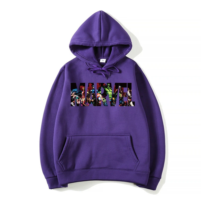 Толстовка с капюшоном marvel брендовая Повседневная длинным рукавом для мужчин 2018 |
